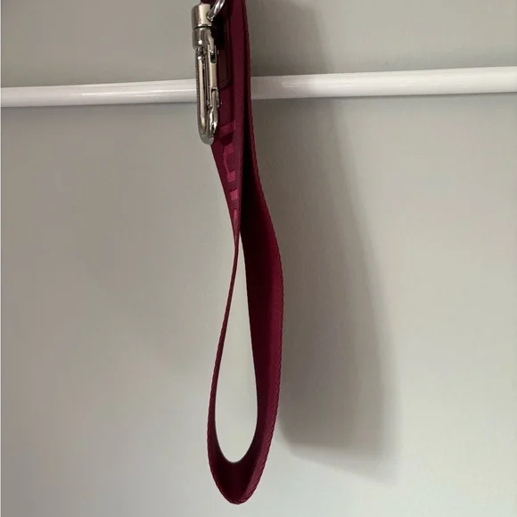 Lululemon Maroon Strap Keychain - Picture 4 of 4